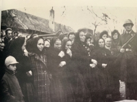 mourning widows during celebratory commemorations in 1965