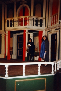 V Londýně v roce 1990