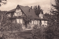 The family's pub "U Motejlků" in Harrachov