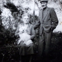 L. Janderová's parents after the war