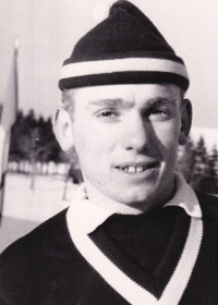 Dalibor Motejlek na závodech v 60. letech
