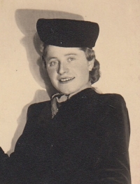 Anastázie Lorencová, a photo of that time