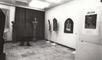 J. Jílek's exhibition, November 18, 1989, Rýmařov