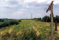Czechoslovak border with Austria in Záhorská Ves, summer 1990