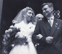Helena and Karel Fáber 1961