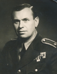Sergeant Josef Filler. Post-war portrait.