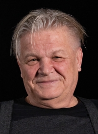 Miroslav Šik při natáčení rozhovoru v roce 2019