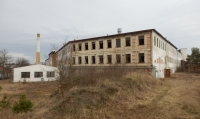 Once a TON furniture factory, where A. Lorencová spent her working career, February 2020