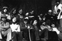 A meeting of the youth in Travná, 1973