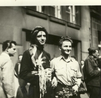 Karel Jech and Abdul Rahman Ghassemlou, Prague, beginning of 1950s