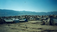 Uprchlický tábor nedaleko Dohúku, Irák, 1996 nebo 1997