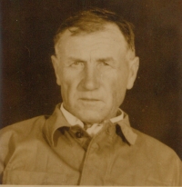 Witness´ father, František Šesták in 1953 after returning from Jáchymov