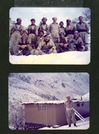 From the family album, Abdul Rahman Ghassemlou in Iraqi Kurdistan, January 1986