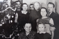 Christmas at the Ježovi family, early 1960s