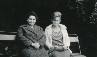 Mother and Marie, about fifteen years old