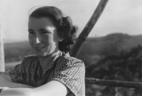 Vlasta Bucháčková, Jana's mother, around 1935