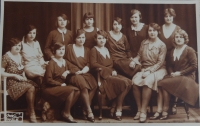 Witnesses's mother, first on the right, the 1930s