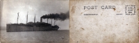 Legionary postcard / Steamboat
