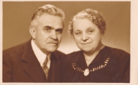 Václav Hojer with his wife