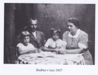Rodina Muzikantova v roce 1937