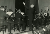 Norbert Muzikant, conductor of the Otakar Choir