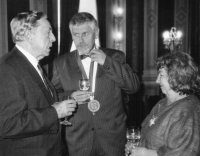 In June 1993 the city of UH awarded the world-class pianist Rudolf Firkušný honorable citizenship. He received an artwork by Ida Vaculková (pictured), an excellent ceramicist from Uherské Hradiště.