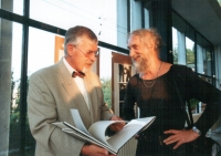 První setkání s Jindřichem Štreitem, tehdy porotcem na Letní filmové škole 1996.