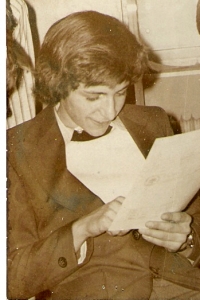 In high school, 1979