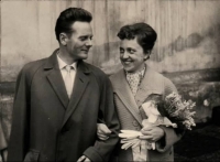 Zdeněk Baueršíma's wedding photo