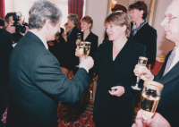 Received by the Prime Minister, Mikuláš Dzurinda. 1999