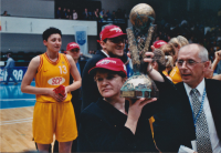 Under Natália Hejková's guidance, Ružomberok won the EuroLeague Women in 1999.