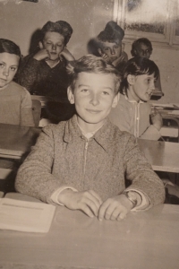 Miroslav Krumpholc in his childhood
