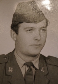Miroslav Krumpholc in the army