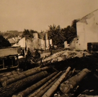 Sawmill in 1945