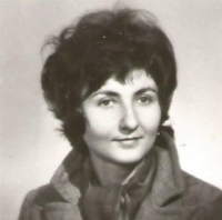 Jiřina Nováková, portrait, 1965