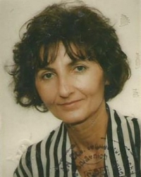 Jiřina Nováková, portrait photography, Prague, 1994