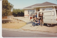 In Adelaide with friends (1985)