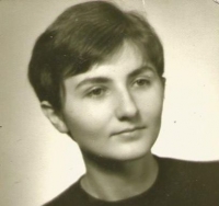 Jiřina Nováková, portrait photography, Prague 1968