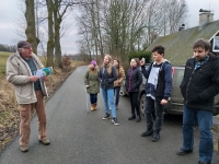 Werner Hetschel accompanies the team from the project Stories of Our Neighbors at Liščí - 2019.