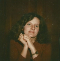 Hana, sister of Jiřina Nováková, Switzerland 1974