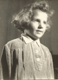 Hana, the sister of Jirina Novakova, Prague, 1951