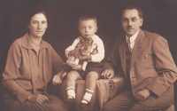 The Boršek family, circa 1930