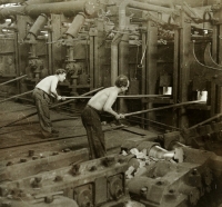 Steelworkers in 1950s