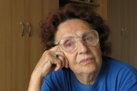 A current photo of Jiřina Pešková, Rajec Jestřebí, 2007