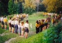 Scout camp line up