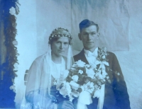 Parent´s wedding photograph made in 1934