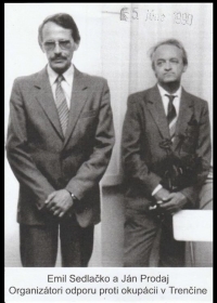 Emil Sedlačko a Ján Prodaj