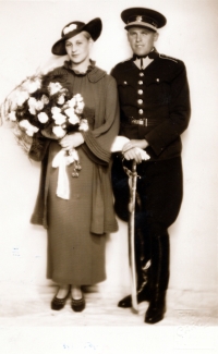 Jan Líman's parents ( their wedding in 1935)
