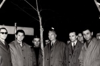 Remembrance of the planting of the Freedom Linden at a square in Trencin, October 1969