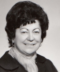 Portrait of Jitka Zemánková from the 1980s